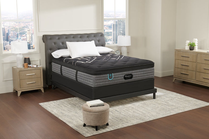 Beautyrest Black Hotel Presidential Suite Eurotop Medium Queen Mattress Set