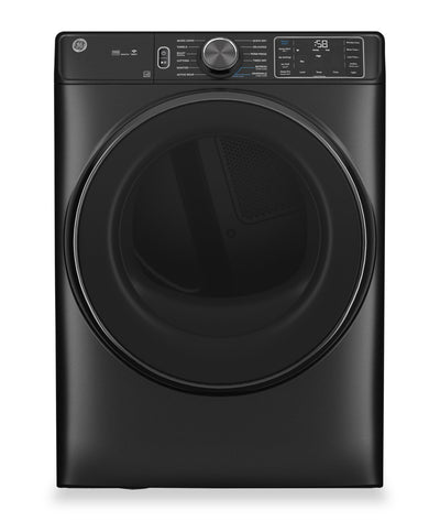 GE 7.8 Cu. Ft. Smart Electric Dryer with Steam and Sanitize - GFD65ESMVDS | Sécheuse électrique intelligente GE de 7,8 pi3 avec vapeur et désinfection - GFD65ESMVDS | GFD65ESM