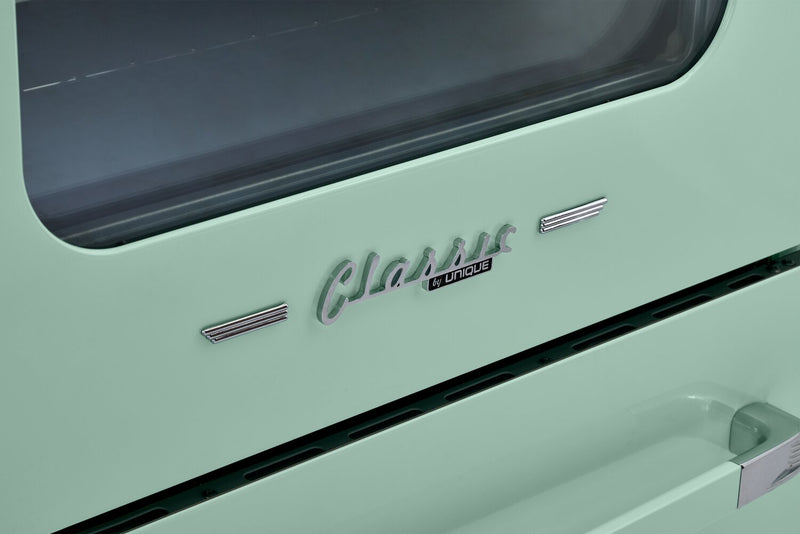 Classic Retro by Unique 30\" 3.9 Cu. Ft. Induction Range - Ocean Mist Turquoise - UNQ-30CR IC T