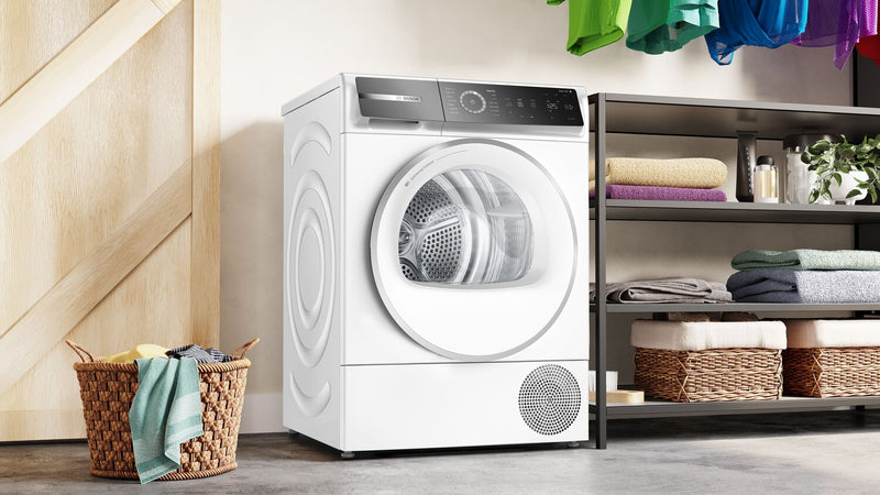 Bosch 500 Series 24\" 4 Cu. Ft. Compact Heat Pump Dryer with Home Connect® - WQB245B0UC