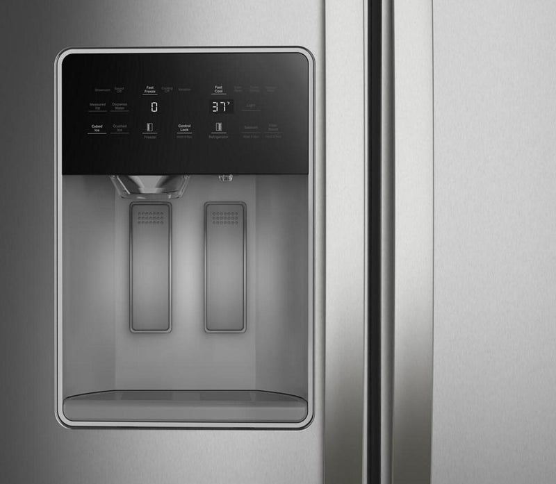 Whirlpool 36\" 21 Cu. Ft. Side-by-Side Refrigerator - Fingerprint-Resistant Stainless - WRSC5536RZ