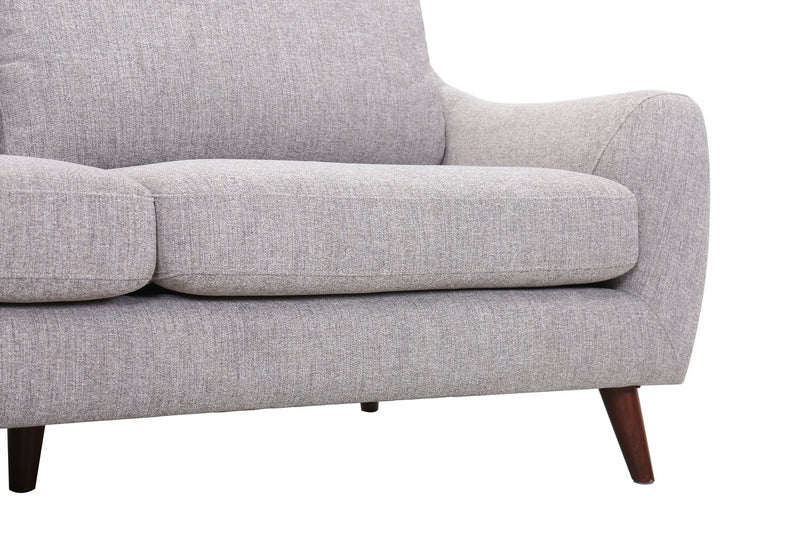 Zoey 75.5\" Fabric Sofa - Grey
