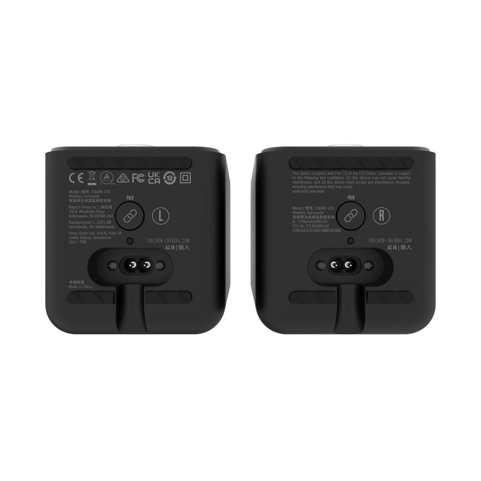 KLIPSCH Flexus SURR 100 2.0-Channel 50W Wireless Surround Speakers (XSURR100)