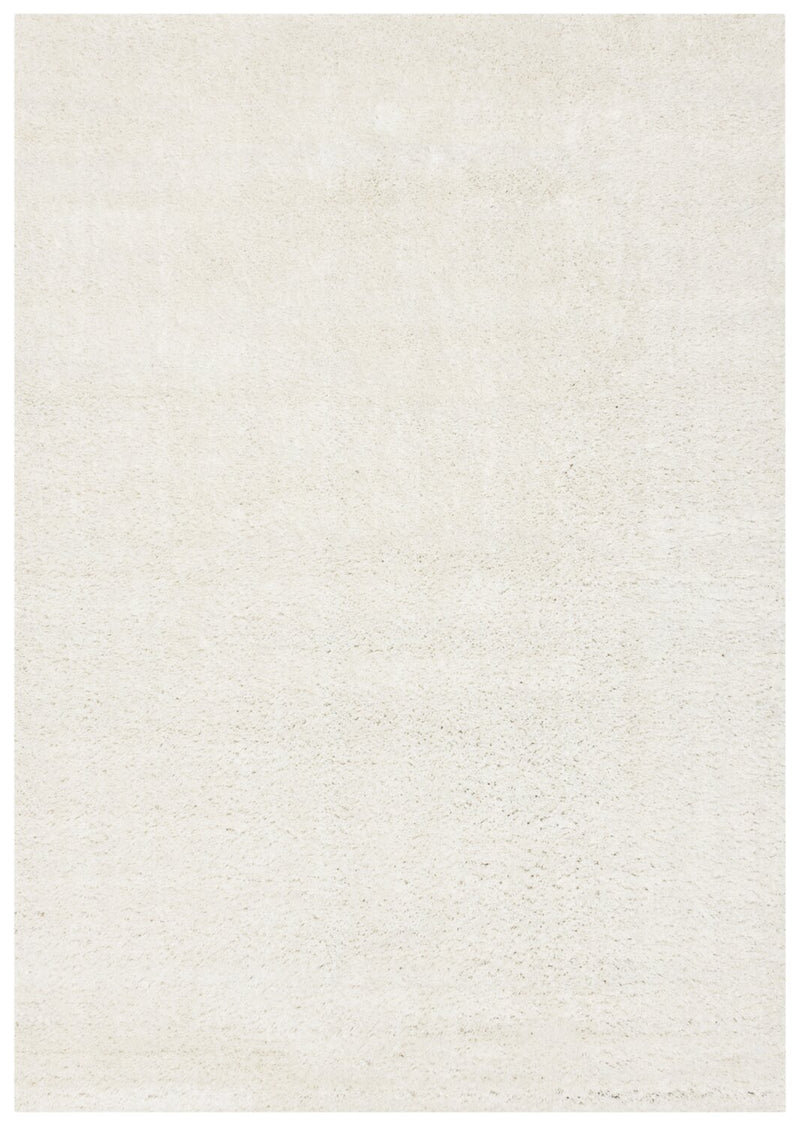 Pascal Cream Shag Area Rug - 5'3