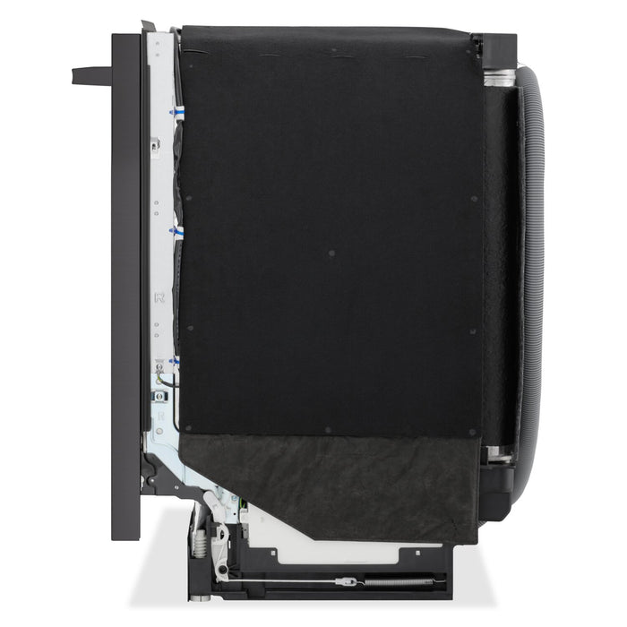 LG 24\" 42 dBA Built-In Top-Control Dishwasher with QuadWash® Pro – Black Stainless Steel - LDNTH753D