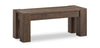 Kort & Co. Sol Dining Bench, 44\"W - Brown