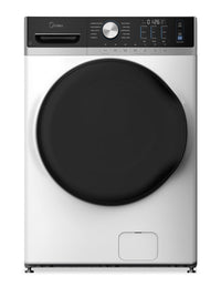 Midea 5.2 Cu. Ft. Front Load Washer with Steam Care – White - MLHW52S7AWW 