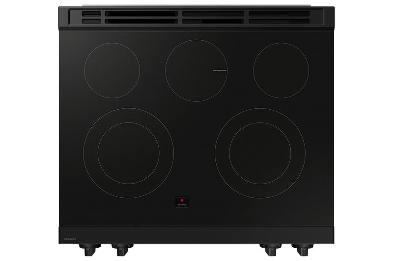 Samsung 6.3 Cu. Ft. Smart Electric Slide In Range with Voice Control  - Stainless Steel - NSE6DG8100SRAC