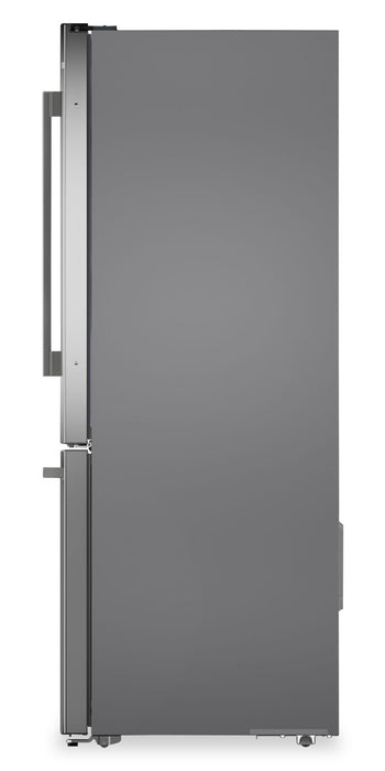 Bosch 100 Series 33\" 17.2 Cu. Ft. Counter-Depth 2-Door Refrigerator - Stainless Steel - B33CM10SNS