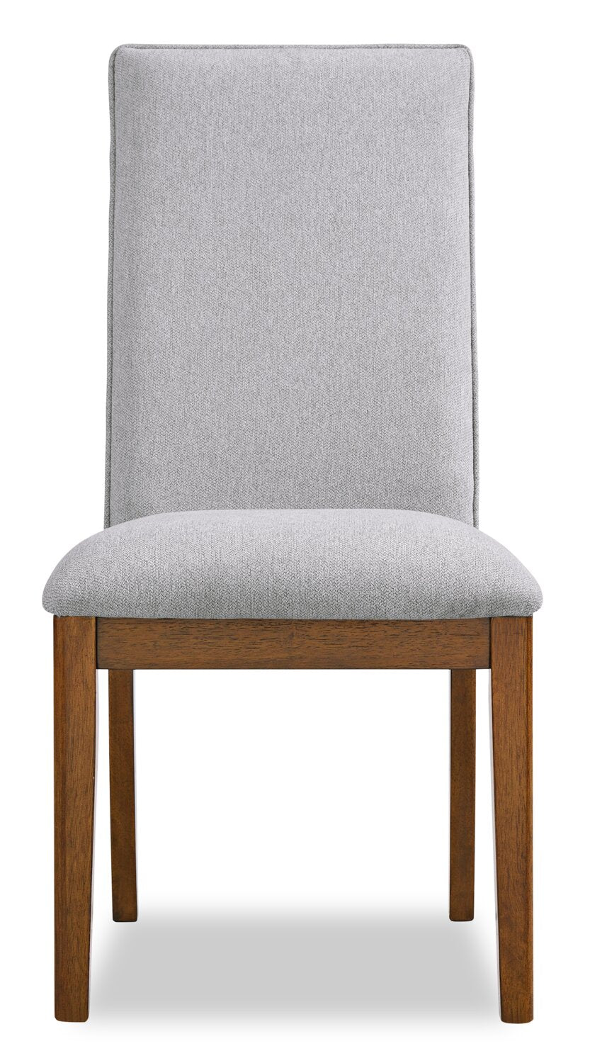 Grey And Brown Dining Chairs Ember Dining Chair With Polyester