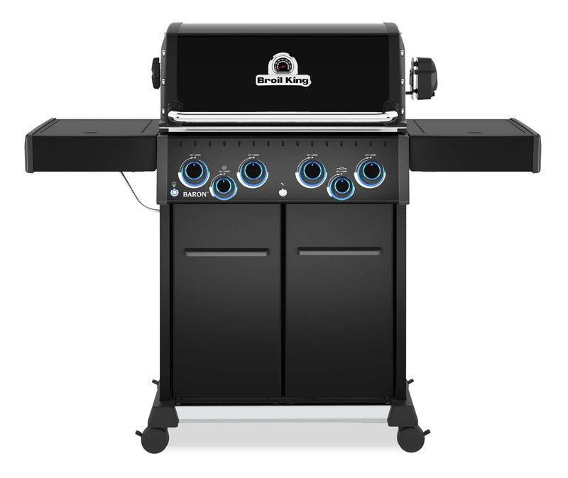 Baron 490 Pro Shadow 65,000-BTU Propane Gas Grill – Black - 674144