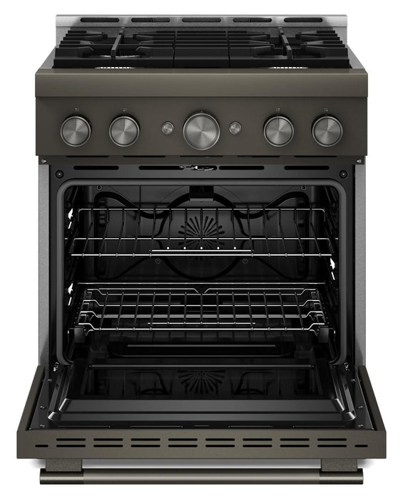 KitchenAid 4.1 Cu. Ft. Gas Range with No Preheat Air Fry Mode – Black Ore - KFGS930SBE