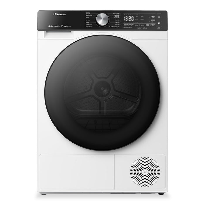 Hisense 24\" 4.5 Cu. Ft. Dryer with Ventless Heat Pump Technology - White - DH5S452BW