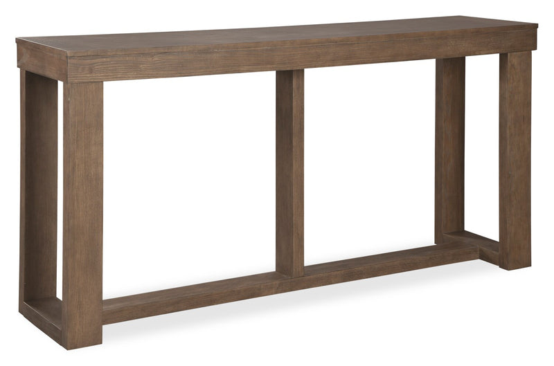 Jasper 64" Sofa Table - Grey Brown - The Brick