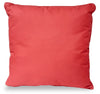 Indoor/Outdoor Solid Accent Pillow - Coral