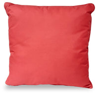 Indoor/Outdoor Solid Accent Pillow - Coral 