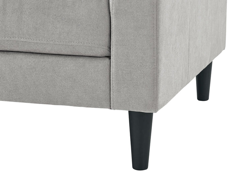 Metro 78\" Fabric Sofa with Tufted Seat Cushions and Reversible Back Cushions - Neutral