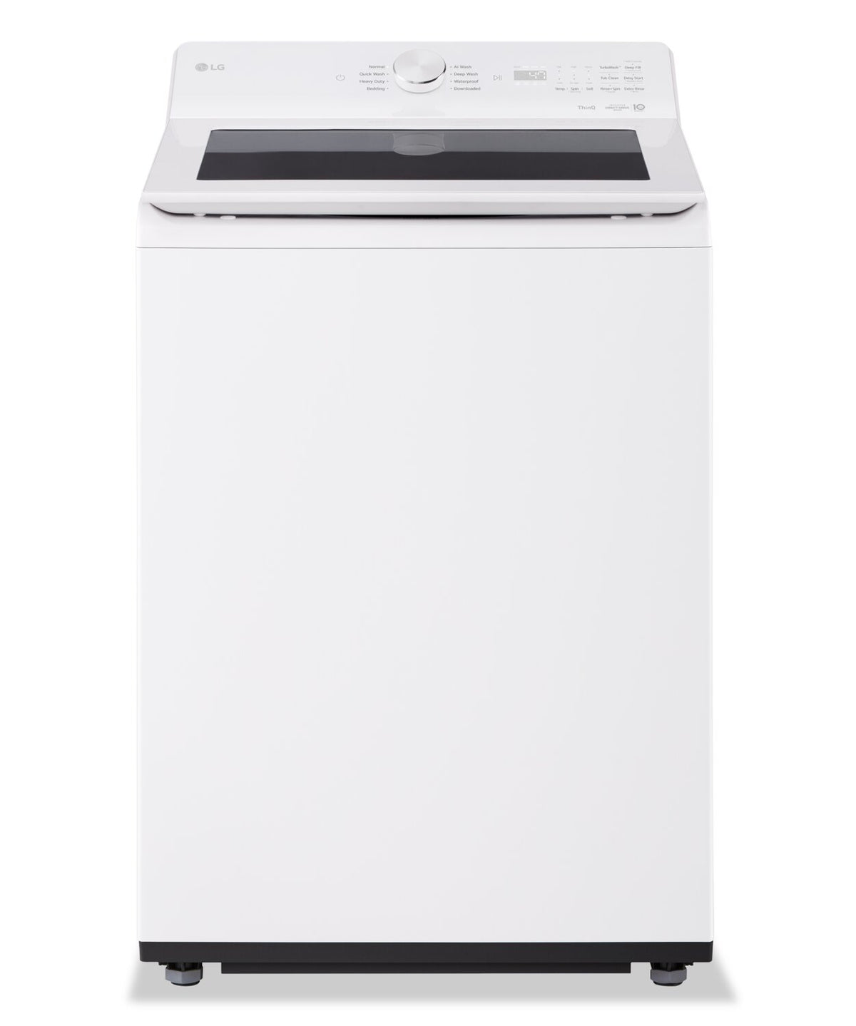 LG 5.6 cu. ft. Top Load Agitator Washer with EasyUnload, TurboWash
