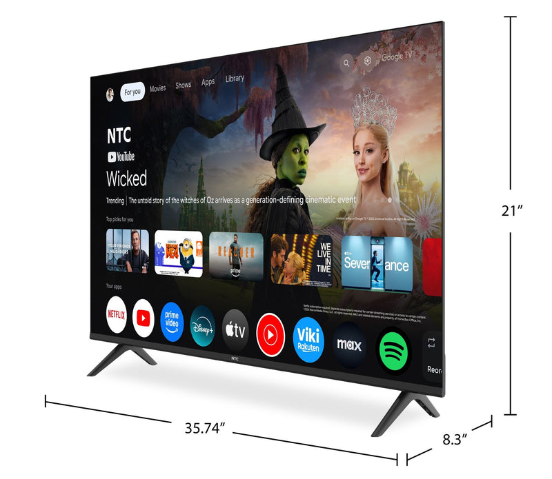 NTC 40\" FHD Smart Google TV (40FA7600)