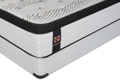 Sealy Posturepedic® Plus 1000 Series Bronson Eurotop Medium King Mattress Set | Ensemble matelas semi-ferme à Euro-plateau Bronson PosturepedicMD Plus de série 1000 de Sealy pour très grand lit | BRONSNKP