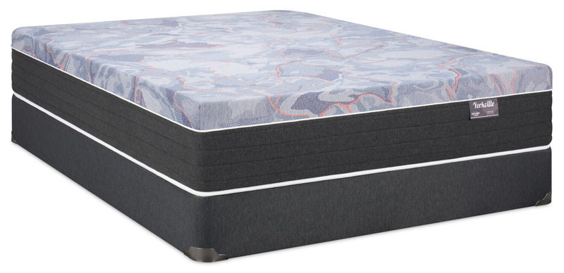 Springwall Yorkville Smooth Top Firm Queen Mattress Set