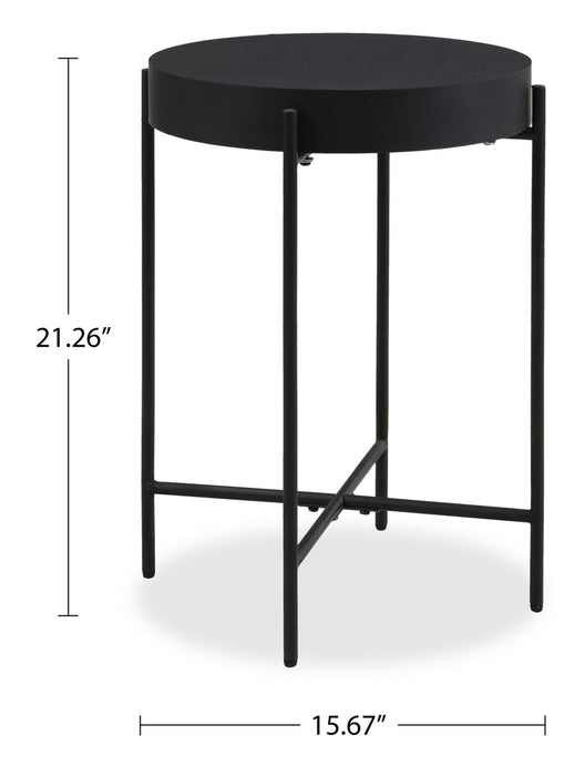 Trove 15.67\" End Table - Brown