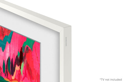 Samsung Customizable Bezel for 75" The Frame Pro TV - Modern White | Cadre décoratif personnalisable pour téléviseur The Frame Pro de 75 po de Samsung - blanc moderne