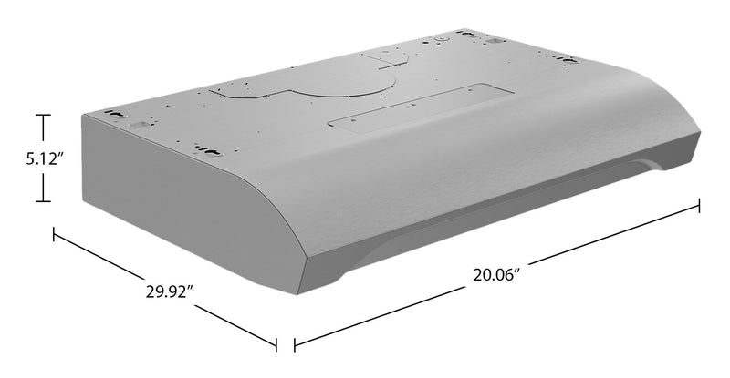 Broan ALT1 Series 30\" Under-Cabinet Range Hood – Stainless Steel - ALT1303SS