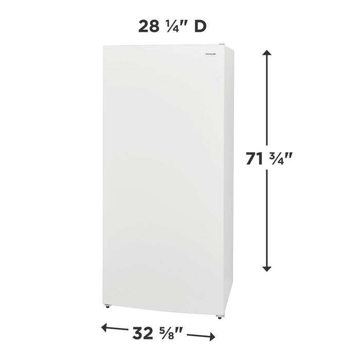 Frigidaire 20 Cu. Ft. Upright Freezer – White - FRUF2020AW