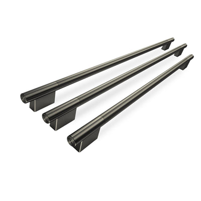 KitchenAid 3-Piece Handle Kit for 42" Built-In French Door Refrigerator – Black Ore – W11777172 | Trousse de poignées KitchenAid 3 pièces pour réfrigérateur encastré de 42 po à portes françaises - minerai noir - W11777172