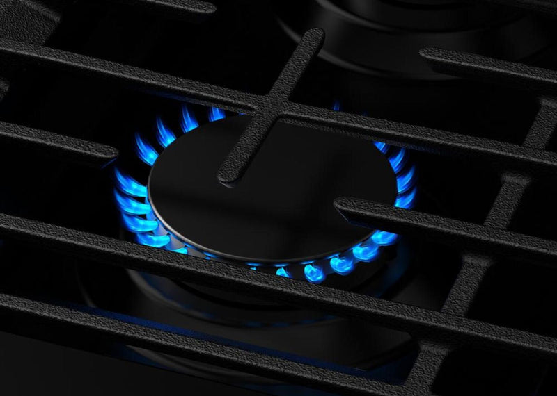 Whirlpool 5 Cu. Ft. Smart Gas Range with Air Fry and Self-Clean - Black - WFGS7530RB