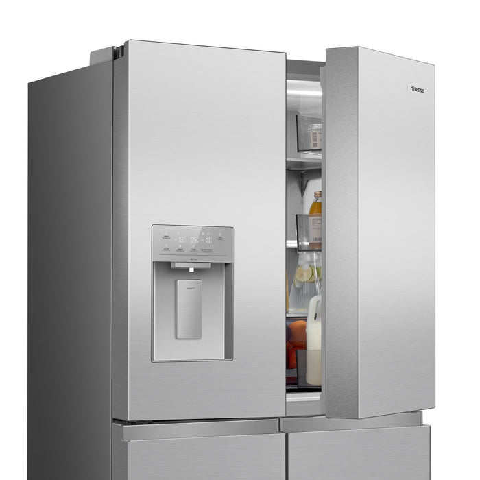 Hisense 36\" 22.5 Cu. Ft. Couter-Depth French 4-Door Refrigerator - Stainless Steel - RQ23G4FSEI