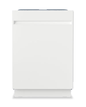 GE 24” 50 dBA Top Control Dishwasher with Auto Open Dry - White – GBT500SGVWW