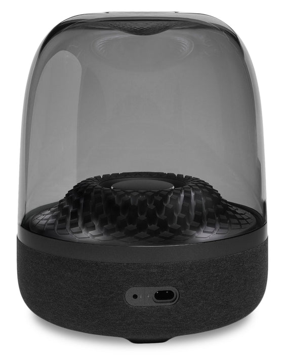 Harman Kardon Aura Studio 4 130W Transparent Dome Speaker (HKAURAS4BLKAM)