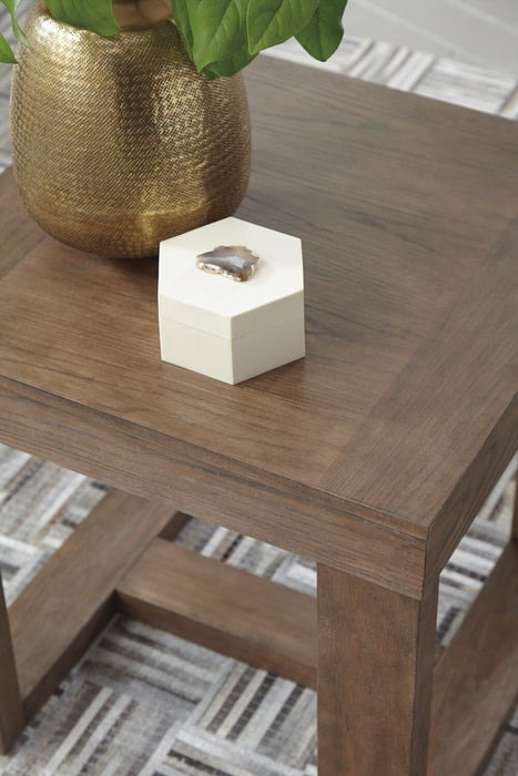 Jasper 24\" End Table - Grey Brown