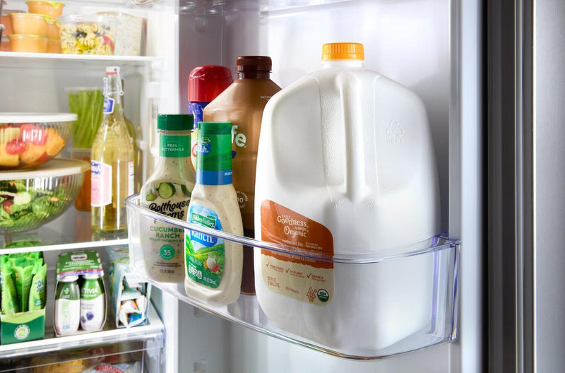 Whirlpool 36\" 21 Cu. Ft. Side-by-Side Refrigerator - Black Stainless - WRSC5536RV