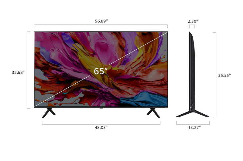 LG 65\" QNED91 QNED Evo AI Mini-LED 4K Smart TV (55QNED91AUA.ACCQ) – 2026 Model 