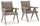 Muskoka Patio Chair – Set of Two
