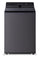 ["LG 6.1 Cu. Ft. Smart Top-Load High-Efficiency Washer - Black Steel - WT8405CB"]