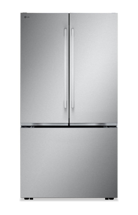 LG 36\" 25.1 Cu. Ft. French-Door Counter-Depth Refrigerator - Smudge Proof Stainless Steel - LF25BZH42S