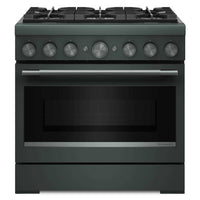 KitchenAid 5.1 Cu. Ft. Dual Fuel Range with No Preheat Air Fry – Juniper - KFDS936SJP 