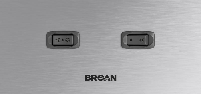 Broan GLA1 Series 42\" Under-Cabinet Range Hood – Stainless Steel - GLA1423SS 