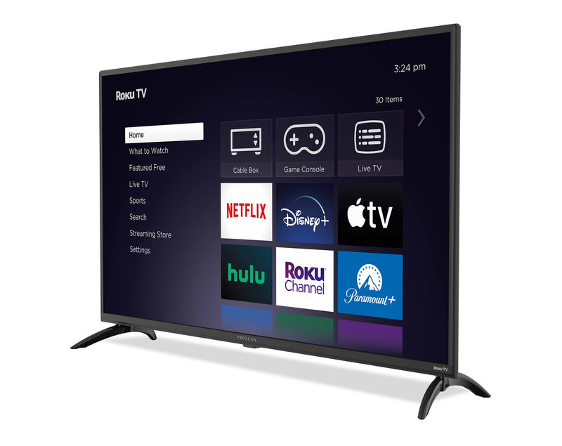 Proscan 43\" LED 4K UHD Smart Roku TV (PTRU4380)