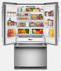 KitchenAid 36" 22 Cu. Ft. French Door Refrigerator - PrintShield Stainless Steel - KRFC136TPS | Réfrigérateur KitchenAid de 22 pi³ à portes françaises - acier inoxydable PrintShieldMC - KRFC136TPS