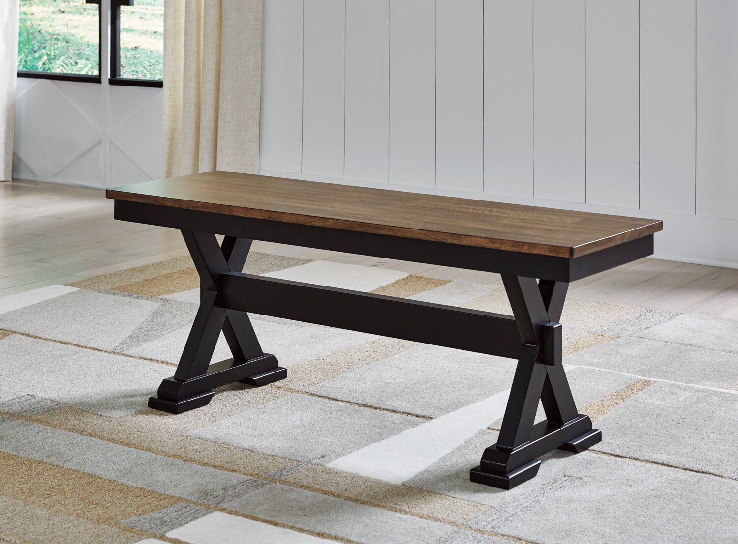 Raven Dining Bench, 48