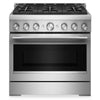 KitchenAid 36\" 5.1 Cu. Ft. Gas Range with No Preheat Air Fry Mode - Stainless Steel - KFGS936SSS