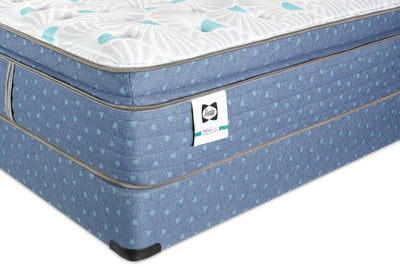 Sealy Posturepedic® Luxury Crown Jewel® Resort Paradiso Euro Pillowtop Full Mattress Set | Ensemble Matelas Euro-plateau épais Paradiso Resort Luxury Posturepedic Crown Jewel de Sealy pour lit double