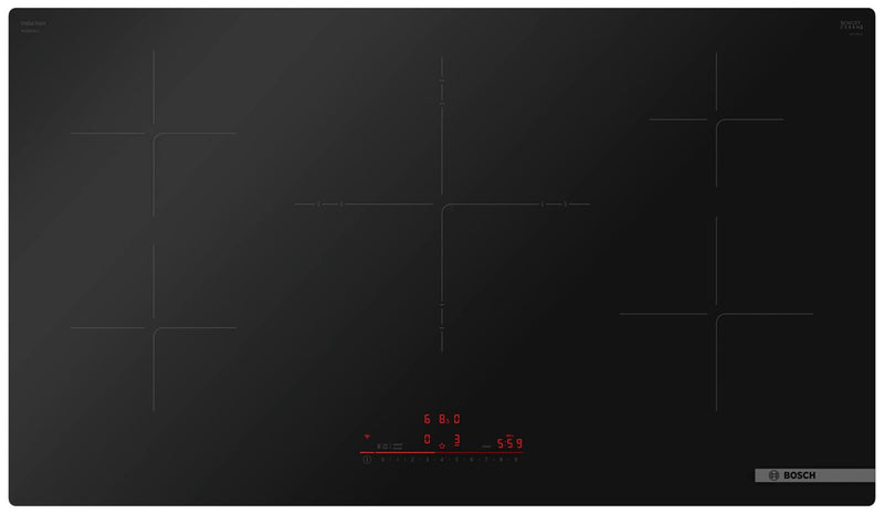Bosch 36\" 500 Series 5-Burner Induction Cooktop - Black - NIT5663UC 