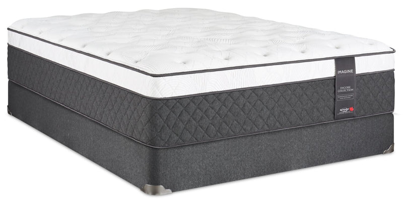 Springwall Encore Imagine Eurotop Plush Queen Mattress Set