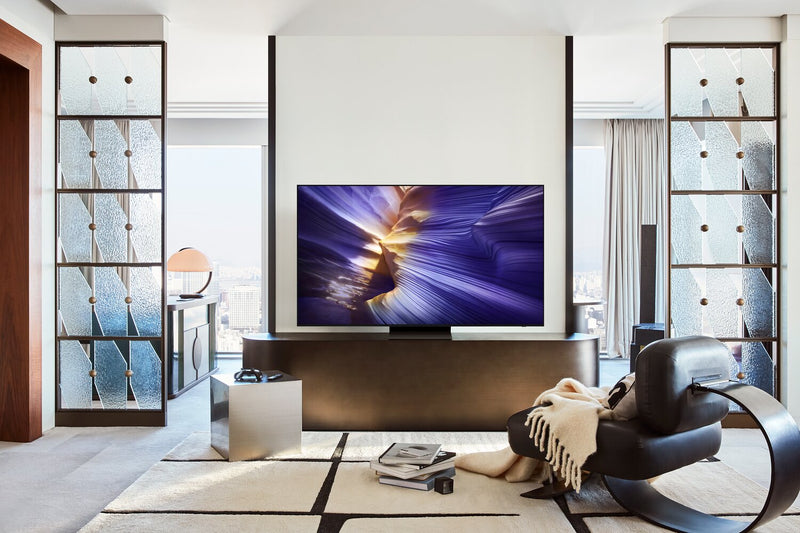 Samsung 77\" S90F 4K OLED Smart TV with Vision AI